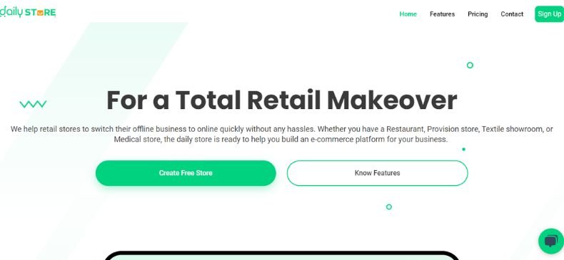 Store Daile Daily Store: Ecommerce platform that helps to build online store | TSI